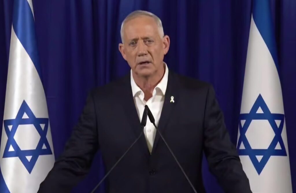 יו"ר המחנה הממלכתי, ח"כ בני גנץ. צילום: לע"מ