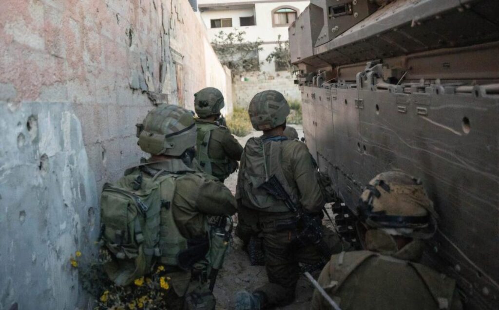 חיילי צה"ל נלחמים ברצועת עזה. צילום: דובר צה"ל