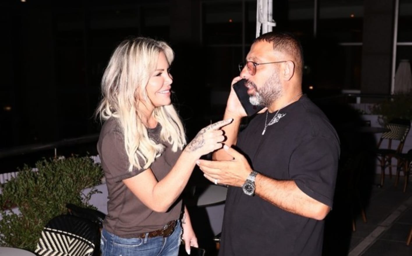 אשר בן עוז וג'ניפר סנוקל בימים עברו. צילום: אור גפן
