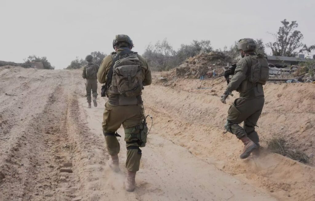 חיילי צה"ל ברצועת עזה. צילום: דובר צה"ל