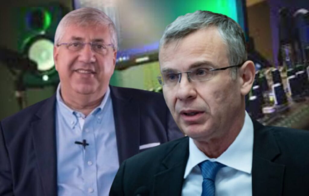 יריב לוין נגד יעקב ברדוגו. צילום: מסך רשתות חברתיות\לפי סעיף 27א'