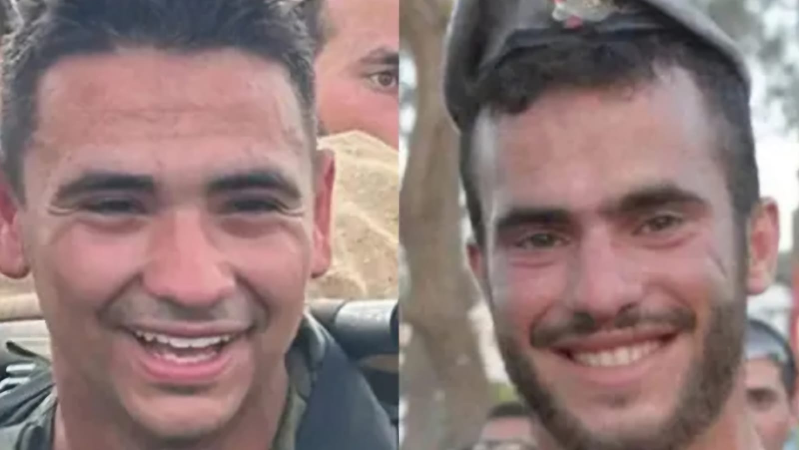לוחמי צה"ל סר"ן נועם רביד וסמ"ר יהלי שרור ז"ל. צילום: דובר צה"ל