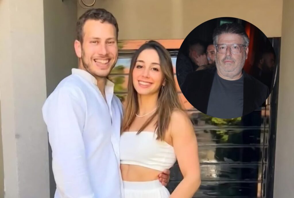 אבנר נתניהו עם ארוסתו עמית ירדני. צילום: מסך רשתות חברתיות\אור גפן (רני רהב)