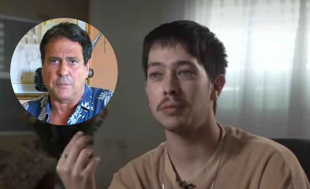 יהונתן טופז, בנו של דודו טופז ז"ל. צילום: מסך רשתות חברתיות