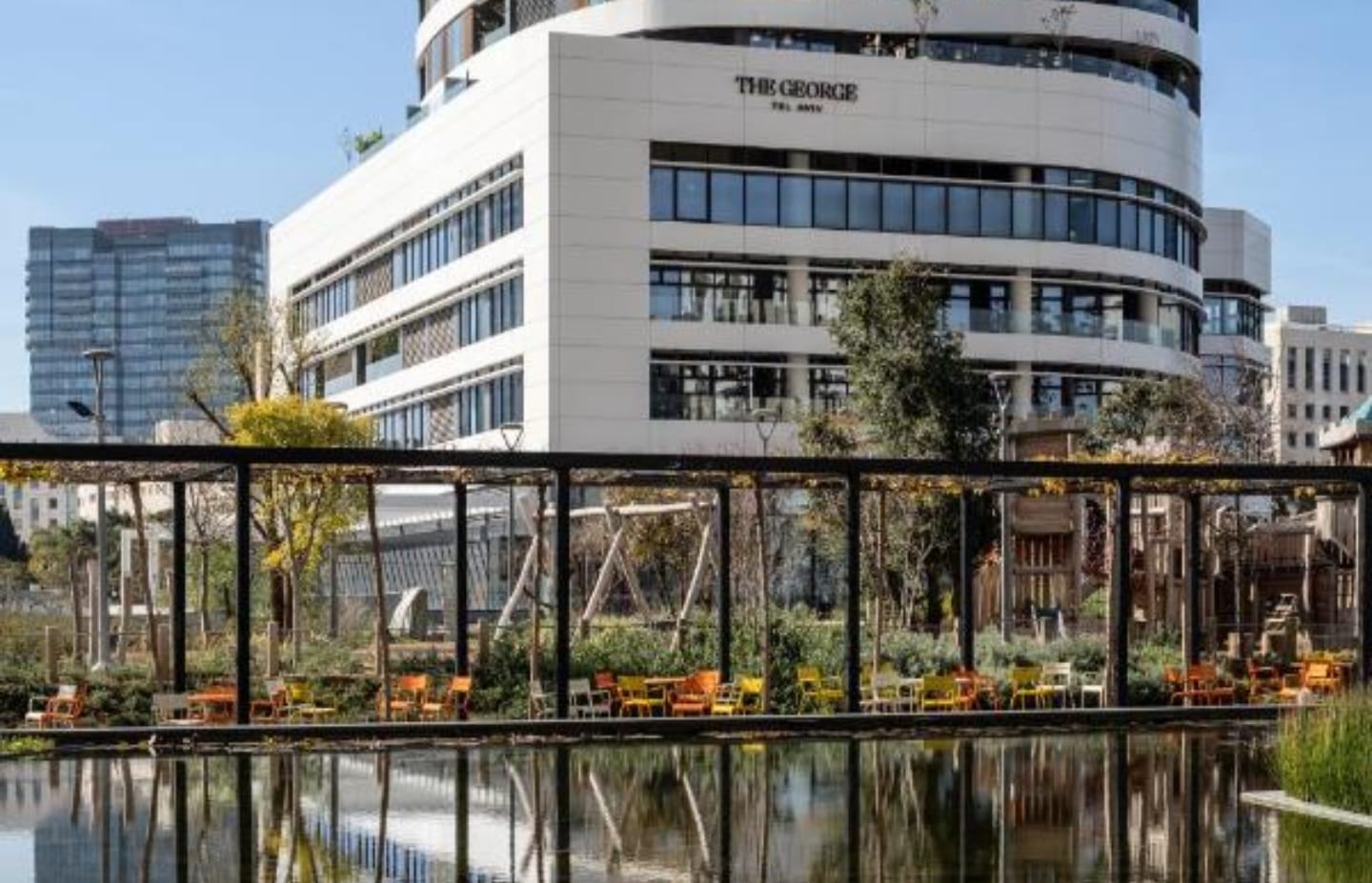 מלון ג'ורג' תל אביב. צילום: מסך אתר בוקינג\יח"צ