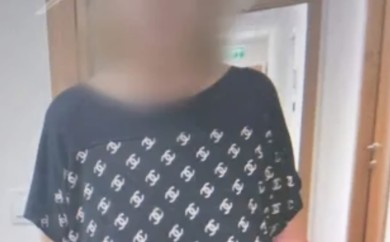 הקשישה שנשדדה ברמת גן. צילום: דוברות המשטרה