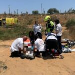 זירת האירוע. צילום: מד"א