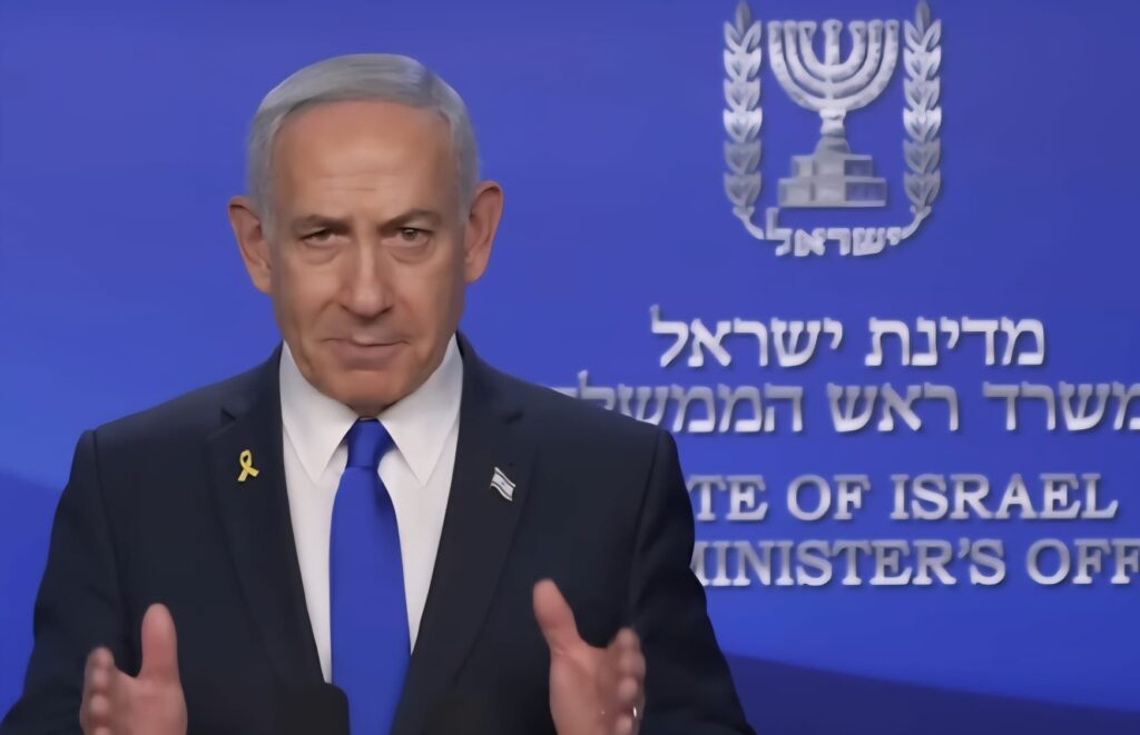 ראש הממשלה, בנימין נתניהו. צילום: מסך רשתות חברתיות