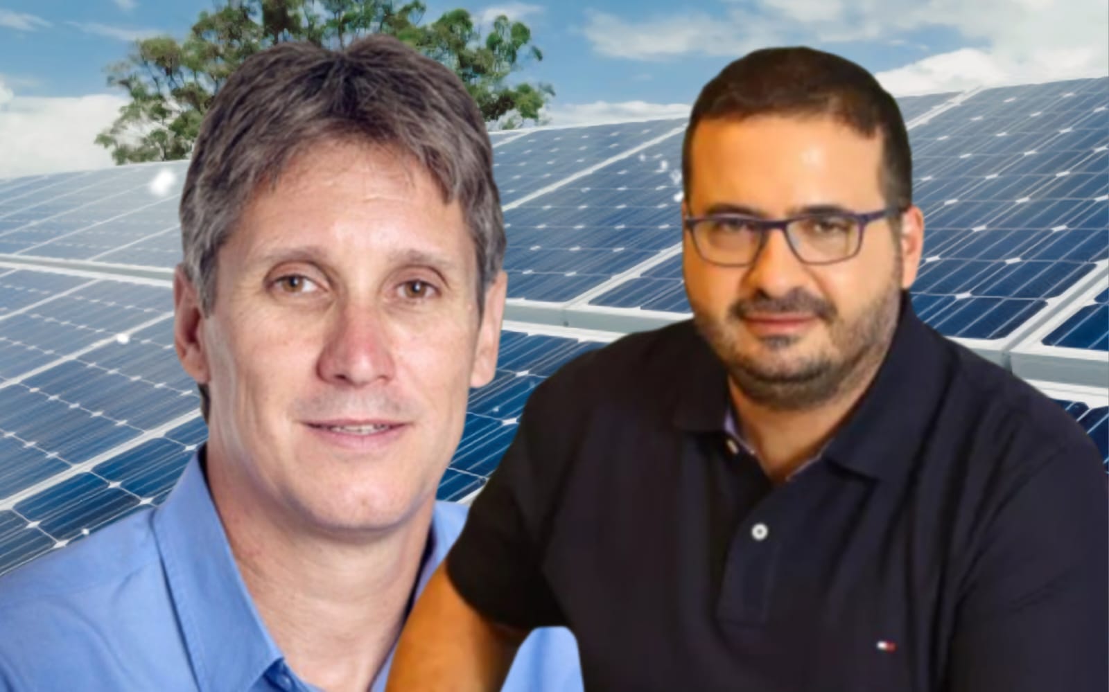 עופר ימאי (מימין) ועמי לנדאו (משמאל). צילום: מסך רשתות חברתיות\לפי סעיף 27א'