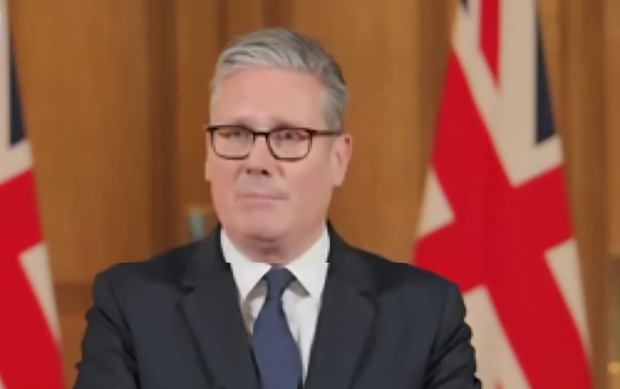 ראש ממשלת בריטניה, קיר סטארמר. צילום: מסך רשתות חברתיות