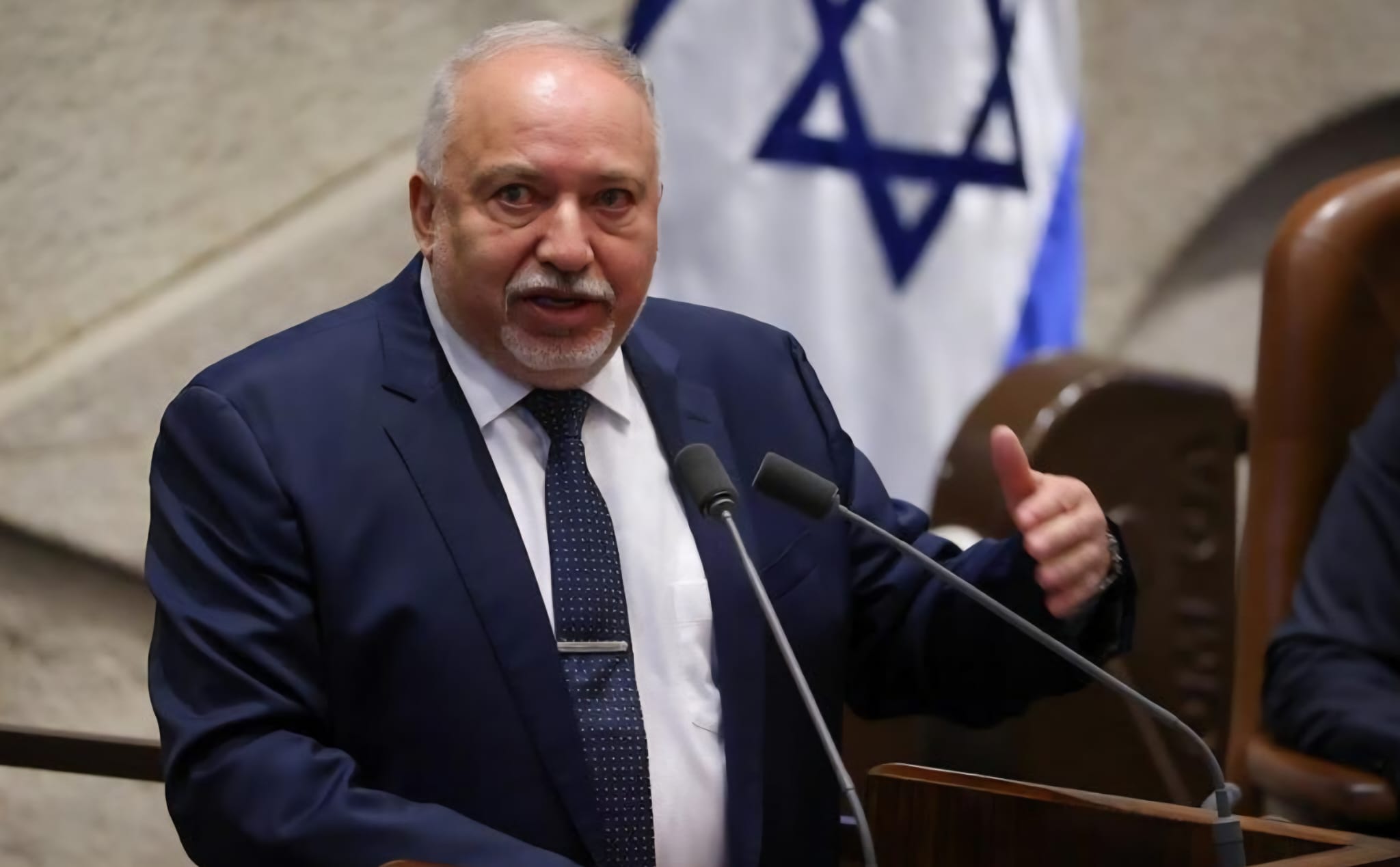 יו"ר "ישראל ביתנו" אביגדור ליברמן. צילום: דוברות הכנסת\נועם מושקוביץ'