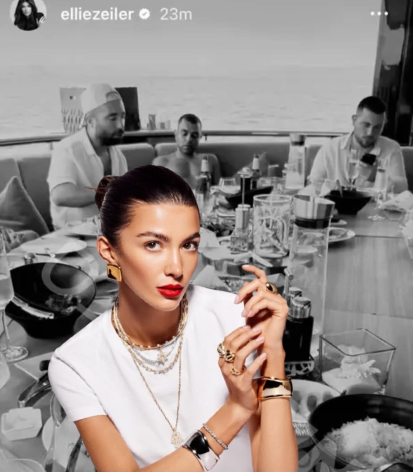 עומר אדם בסטורי של אלי זיילר. צילום: מסך רשתות חברתיות