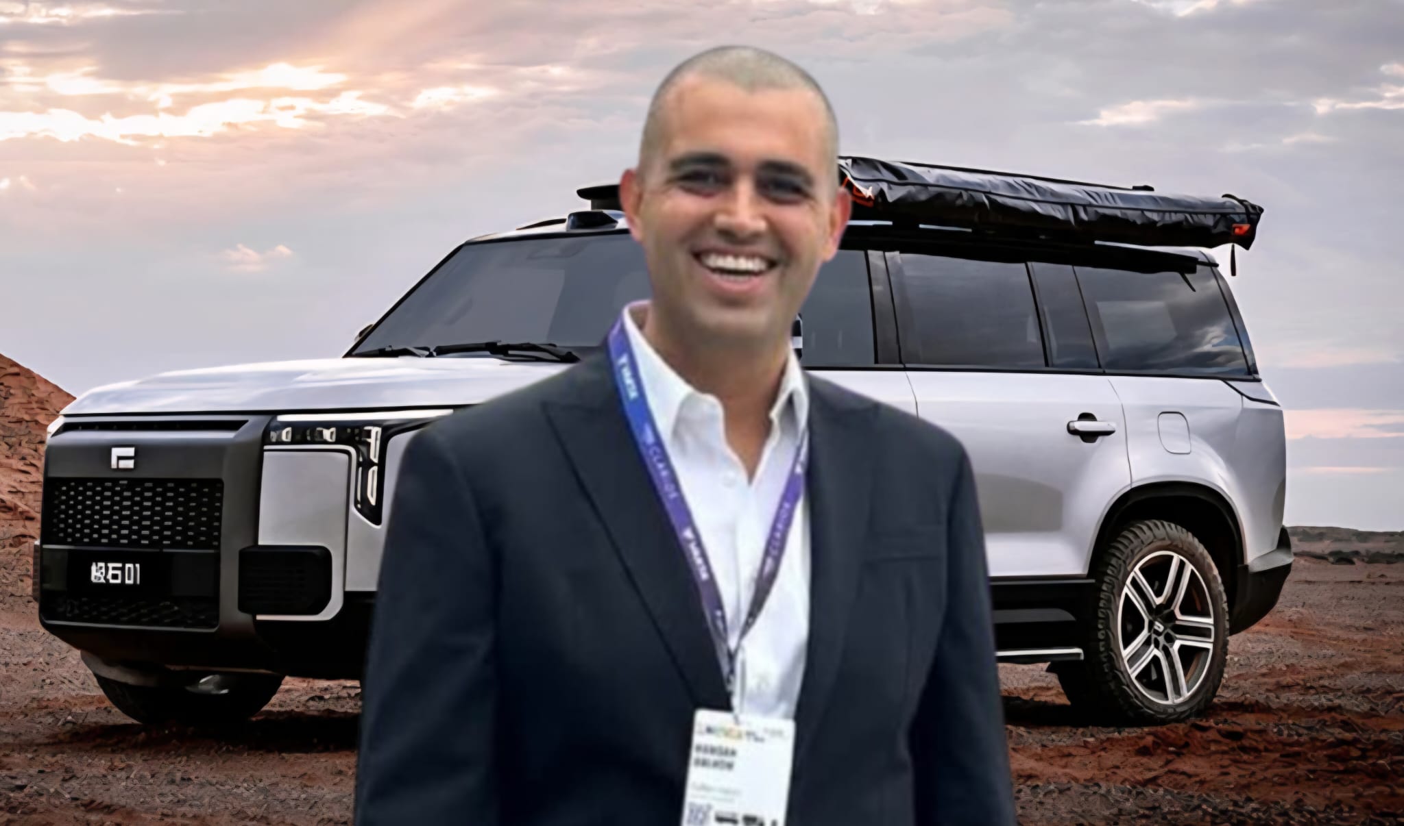 איש העסקים חמדאן דלהום משיק! צילום: יח"צ\מסך רשתות חברתיות