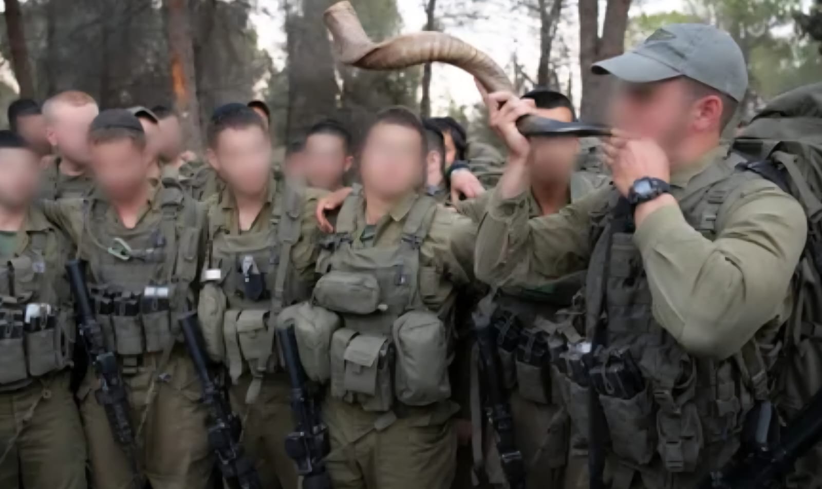 מסע הכומתה הראשון של החטיבה החרדית ״החשמונאים״. צילום: דובר צה"ל