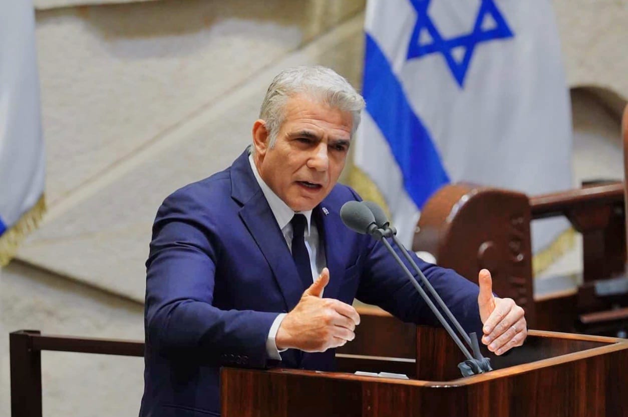 יו"ר האופוזיציה יאיר לפיד. צילום: דוברות הכנסת