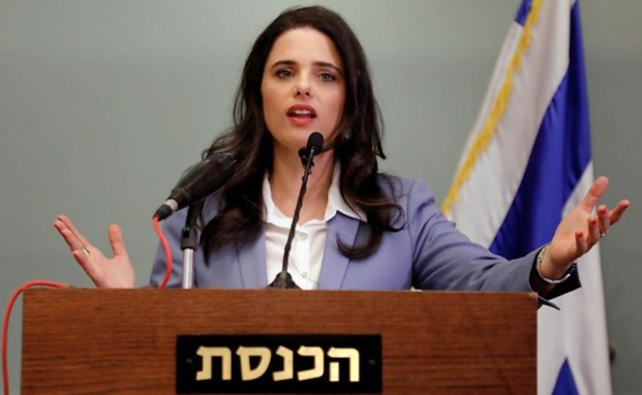 איילת שקד. צילום: דוברות הכנסת