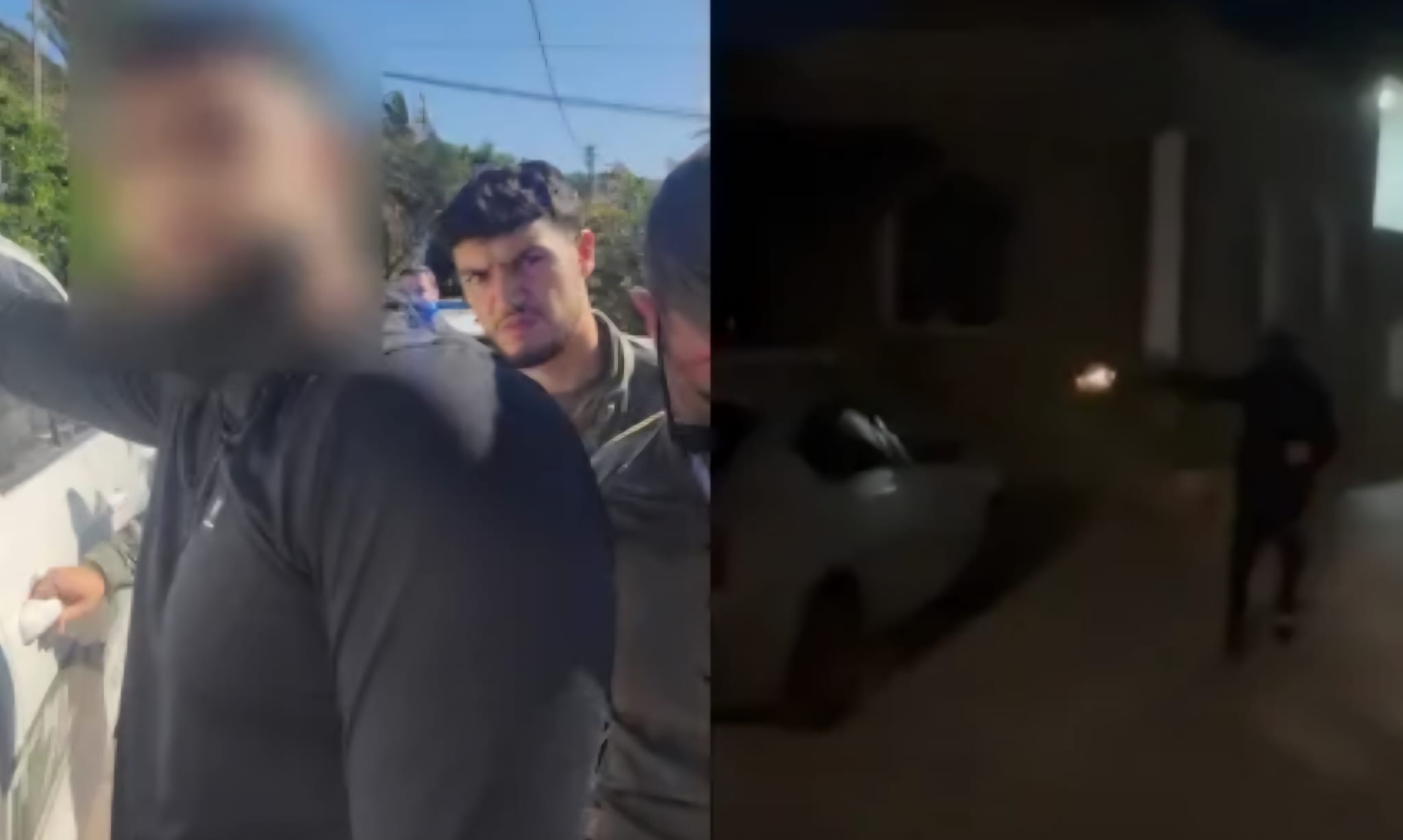 החשודים בירי אשר נעצרו. צילום: דוברות המשטרה