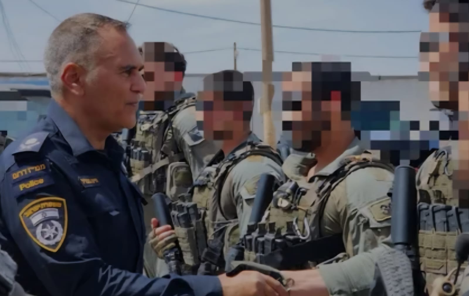 חיים בובליל, מפקד מחוז דרום הורה על הצבת צלפים של הכוחות המיוחדים. צילום: דוברות המשטרה