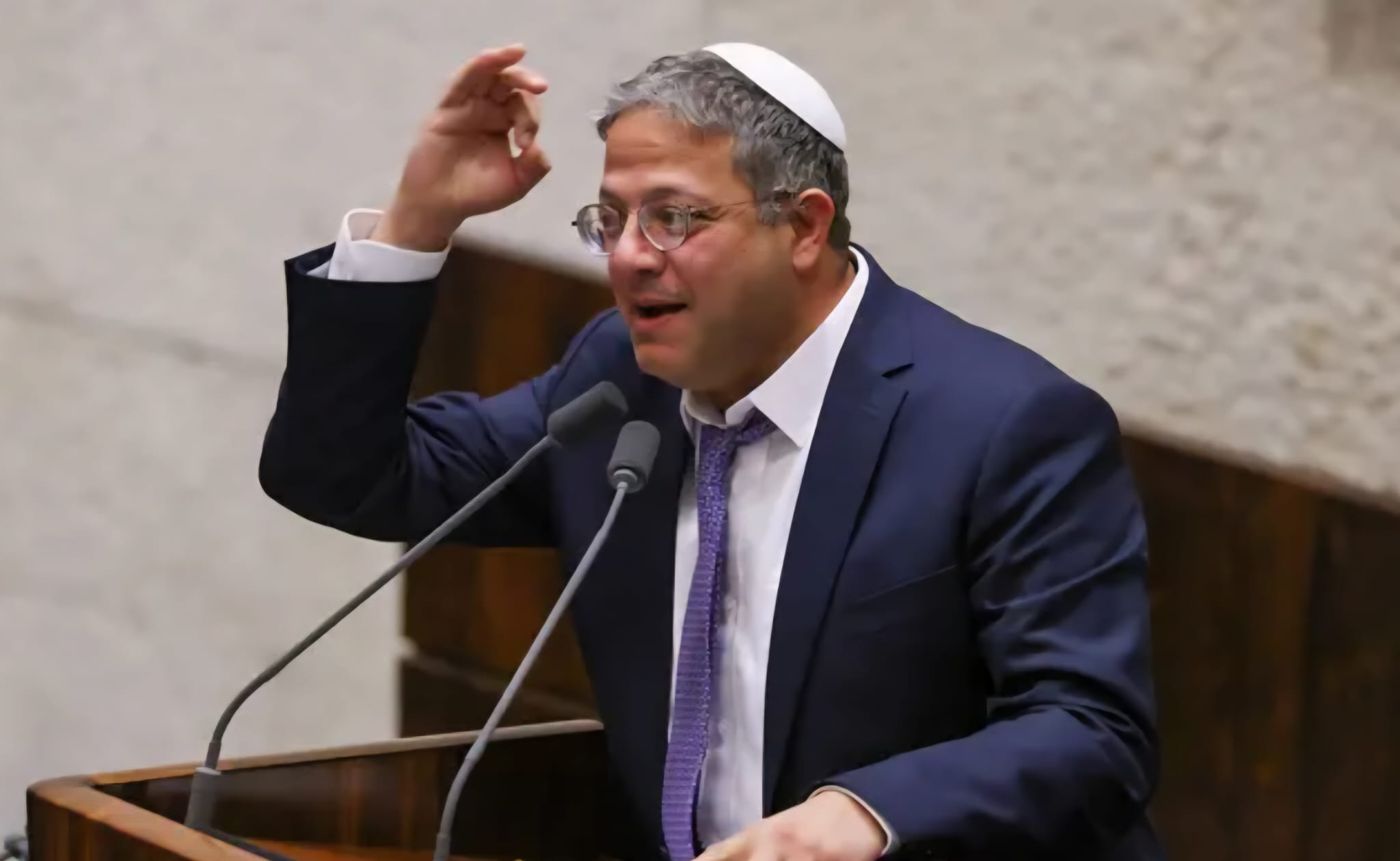 השר איתמר בן גביר. צילום: דוברות הכנסת