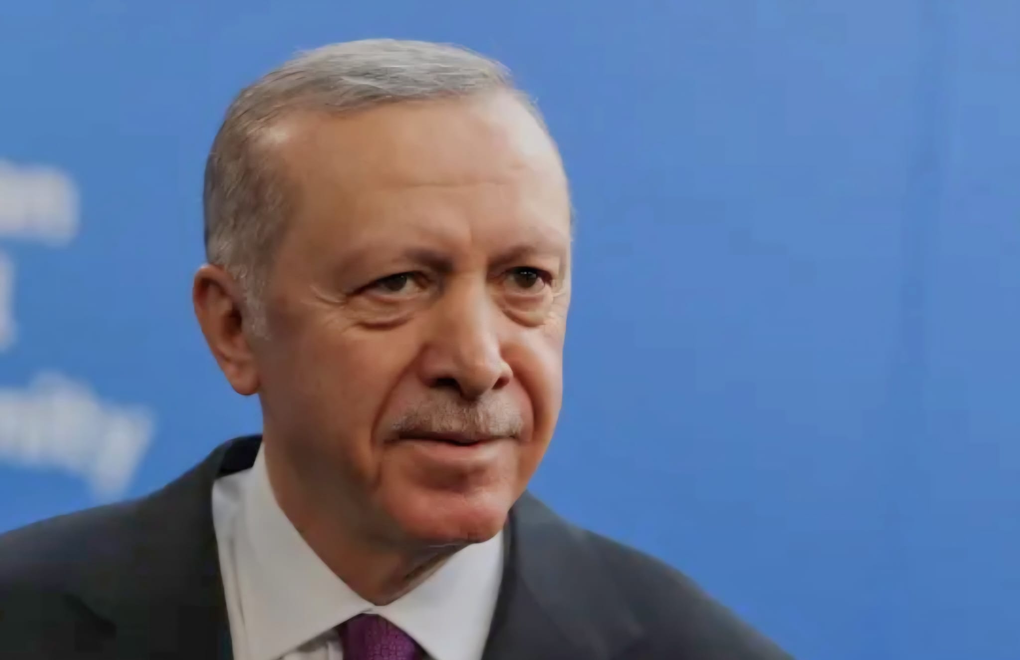 נשיא טורקיה, רג'פ טאיפ ארדואן. צילום: מסך רשתות ערביות