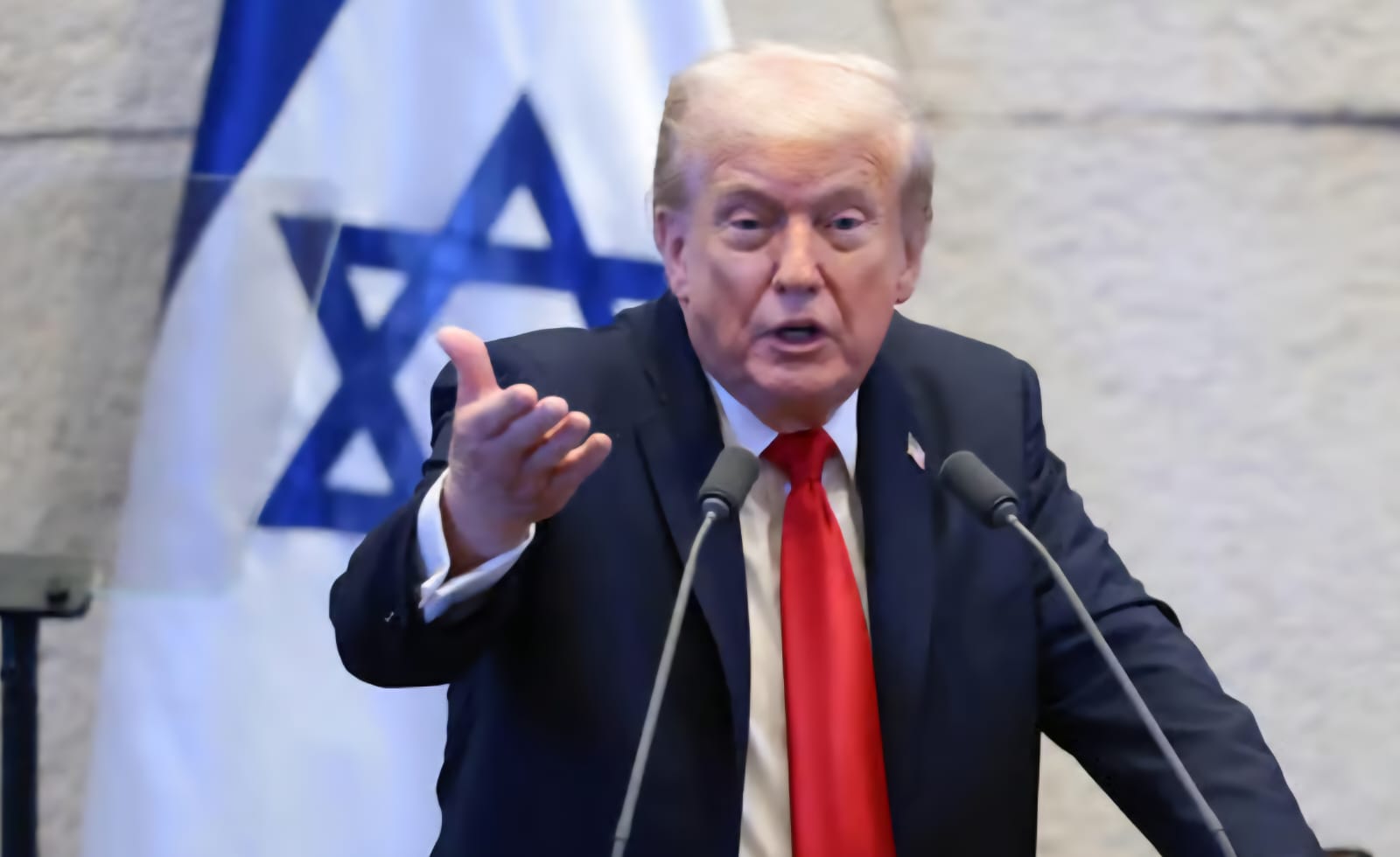 נשיא ארה"ב, דונלד טראמפ. צילום: דוברות הכנסת