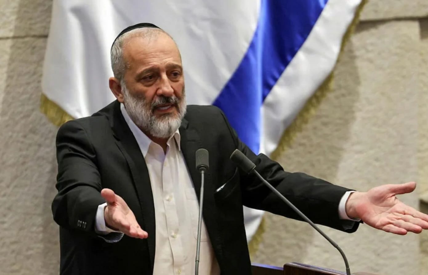 יו"ר ש"ס ח"כ אריה דרעי. צילום: דוברות הכנסת