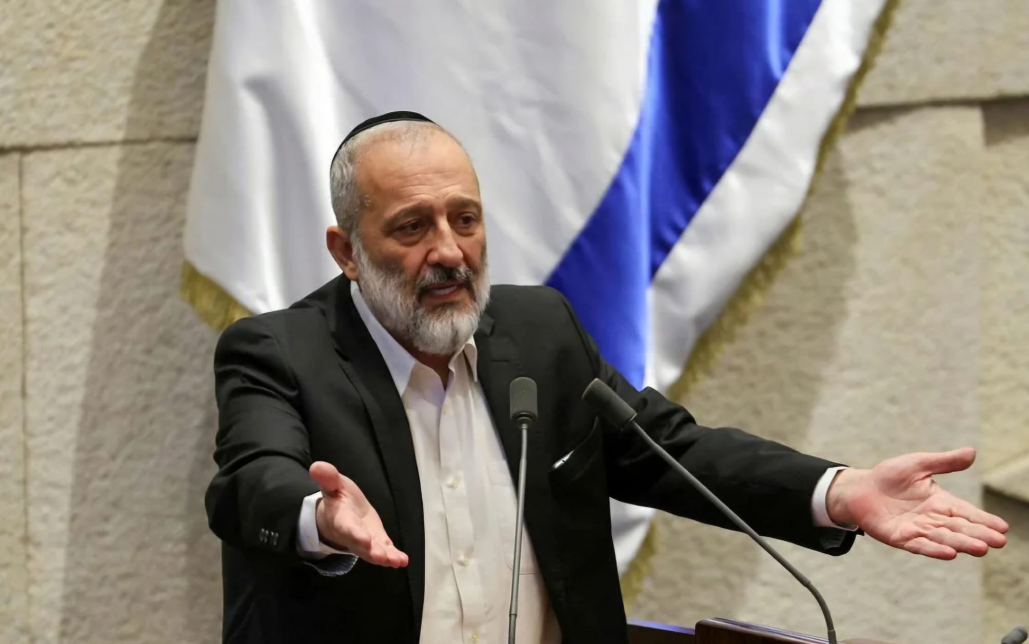 ח"כ אריה דרעי, ש"ס. צילום: דוברות הכנסת