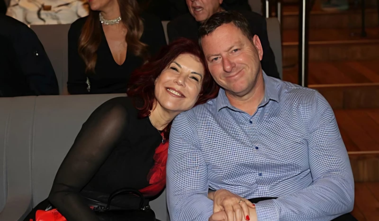 ג'ודי ניר מוזס ואבי רוטנברג נפרדו. צילום: אור גפן