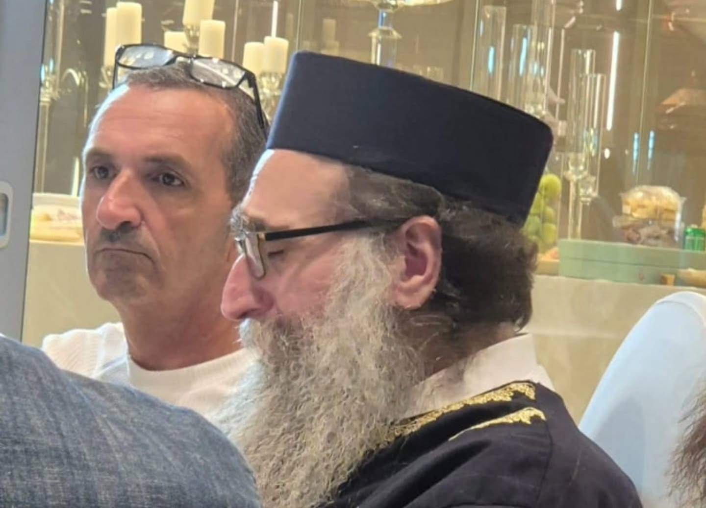 באדמו"ר והרב המקובל יאשיהו פינטו ואיש העסקים המצליח, עדי צים. צילום: יח"צ