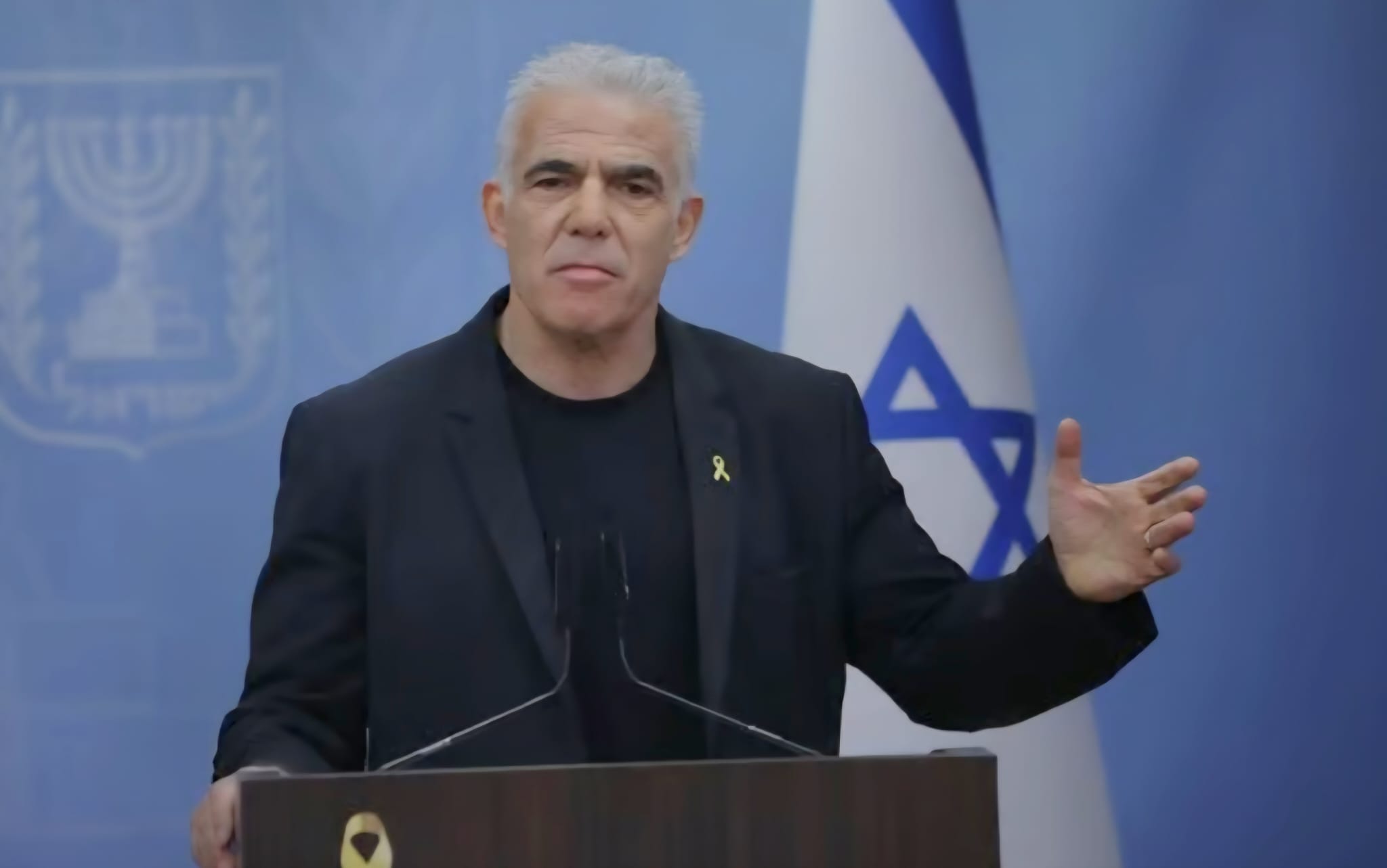 יו"ר האופוזיציה, יאיר לפיד. צילום: דוברות הכנסת