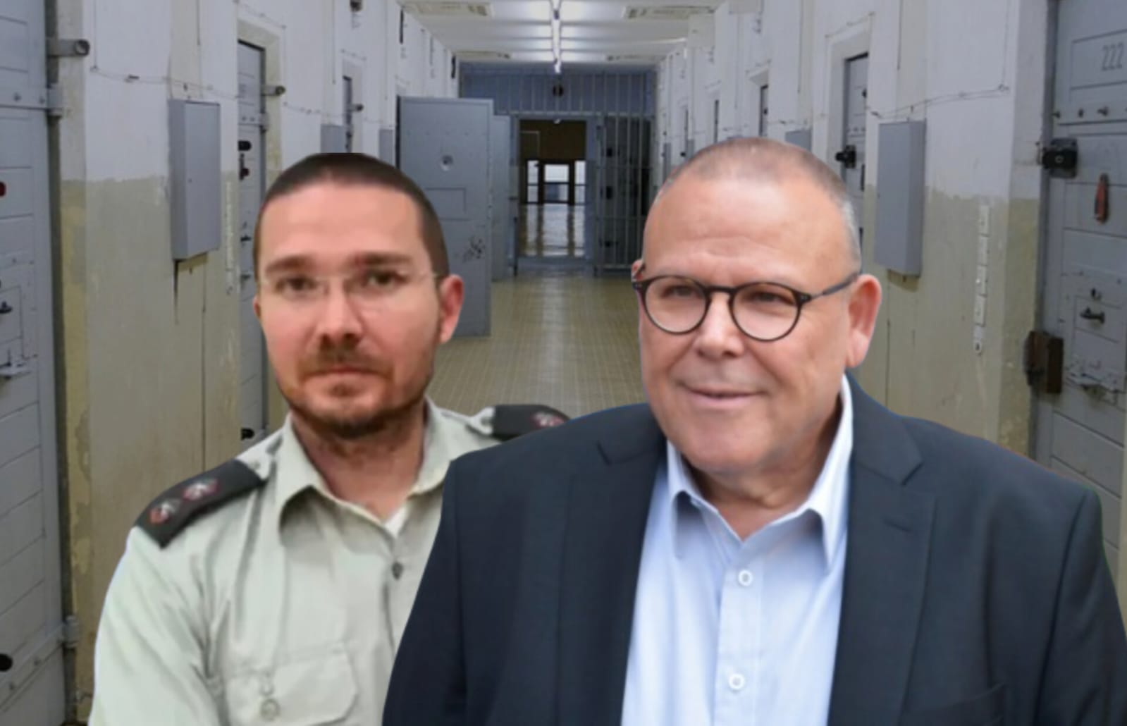 ארנון בר-דוד (מימין) ומתן סולומש (משמאל). צילום: דובר צה"ל\לפי סעיף 27 א'