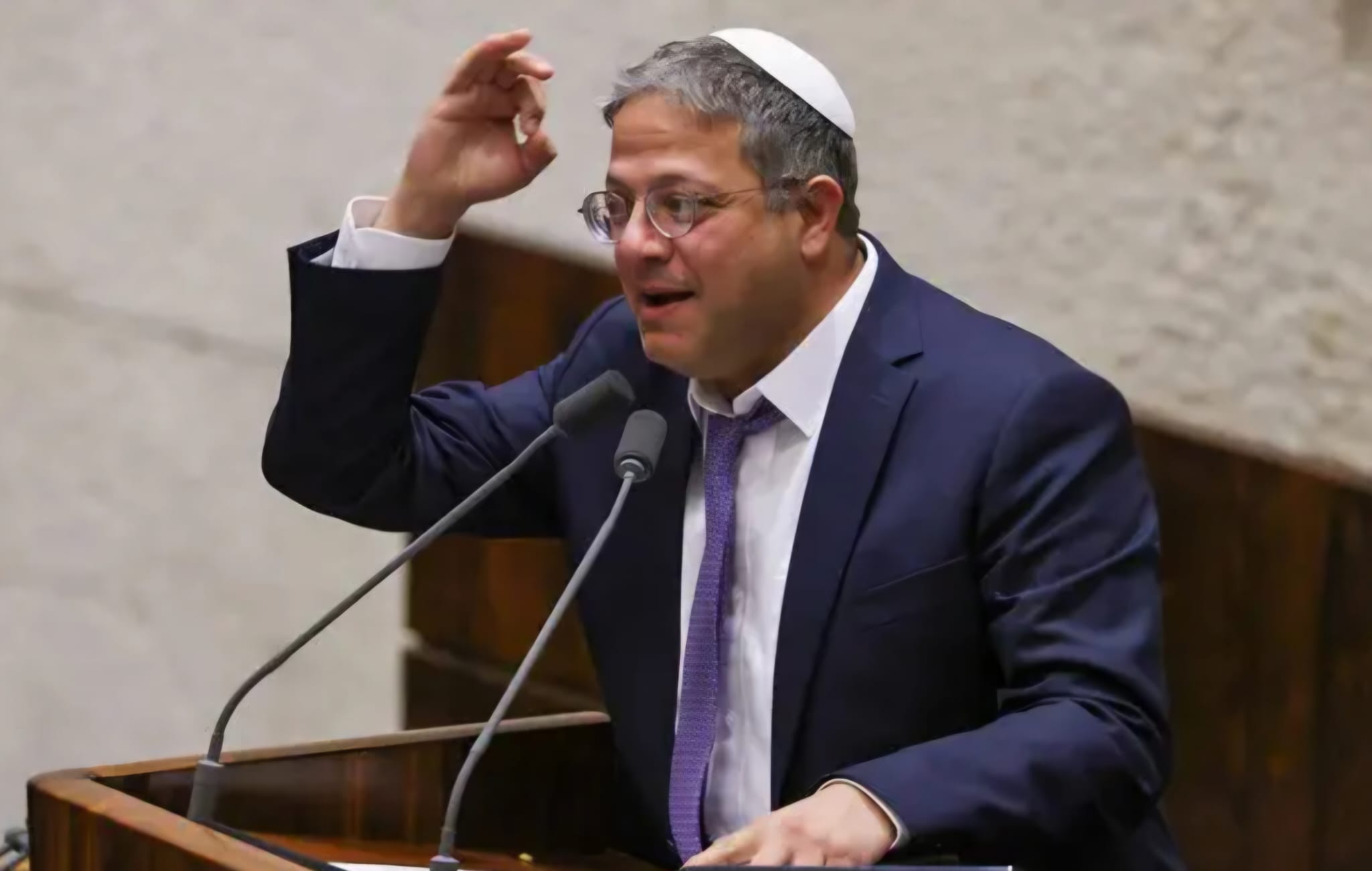 השר איתמר בן גביר. צילום: דוברות הכנסת