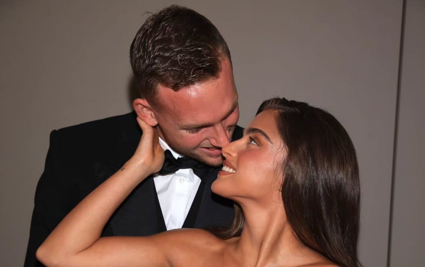 נועה קירל ודניאל פרץ. צילום: מסך האינסטגרם של קירל