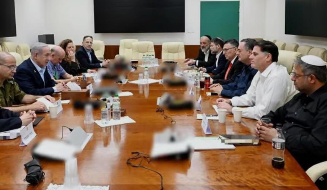 ישיבת קבינט מדיני. צילום: לע"מ