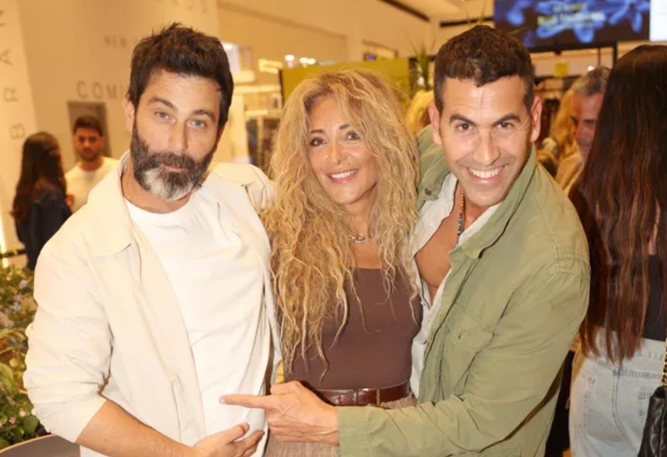 יהודה לוי ושגב משה הגיעו לפרגן לאורנה אלוביץ'. צילום: אור גפן