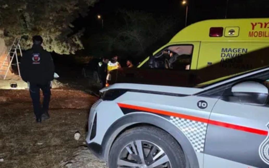 זירת האירוע. צילום: זק"א