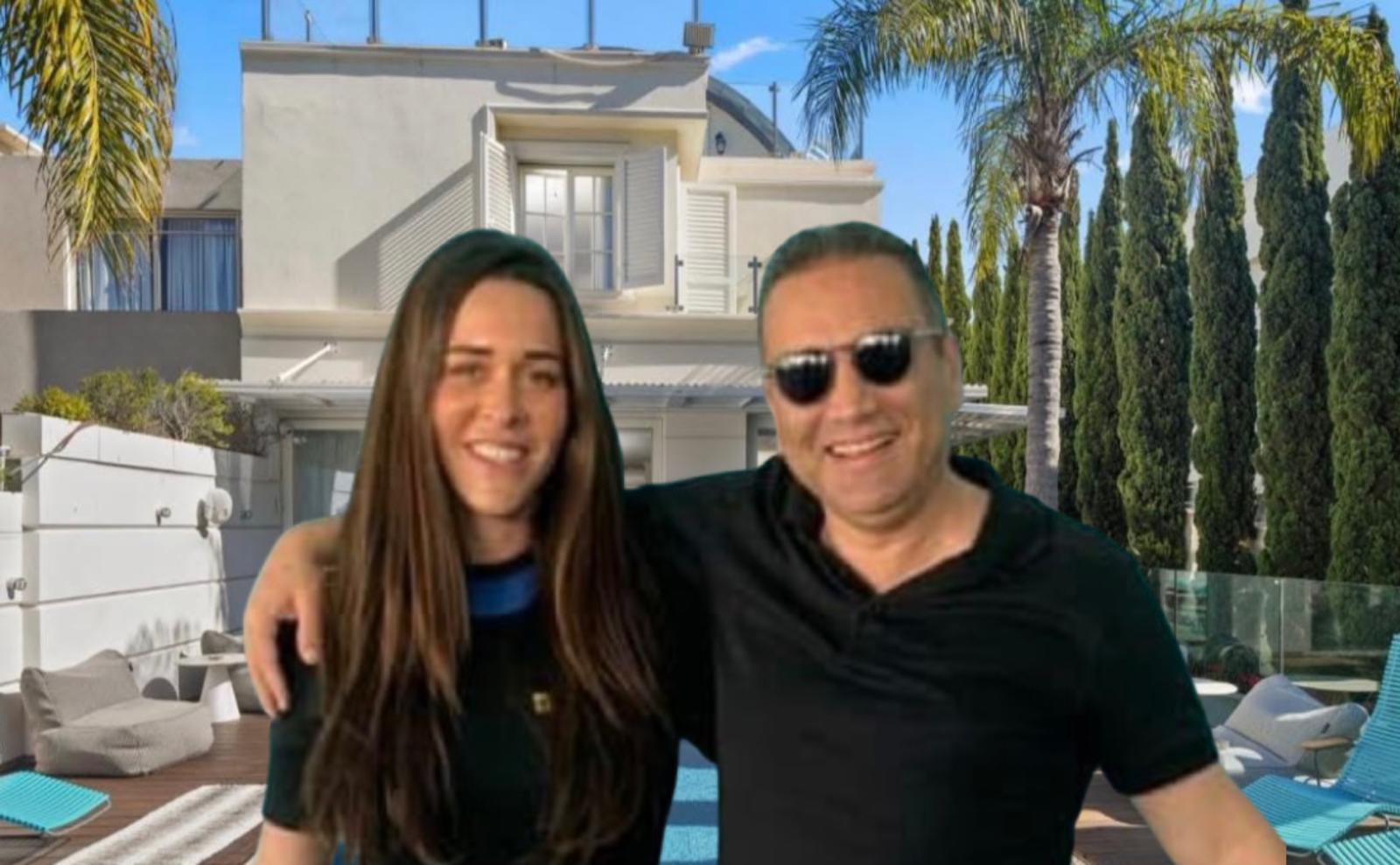 אבי חורמרו וגרושתו מורל. צילום: מסך רשתות חברתיות