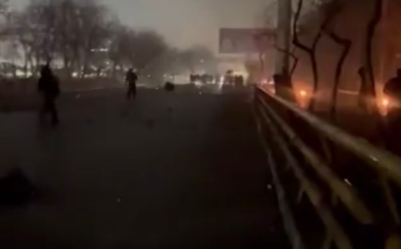 המרד באיראן מחריף. צילום: מסך רשתות ערביות