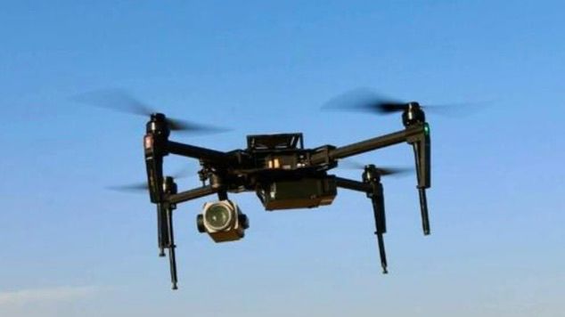 רחפן צבאי. צילום: דובר צה"ל