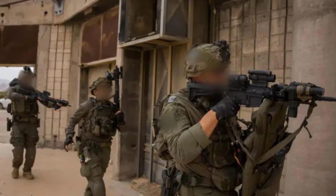 חיילי צה"ל בעת התרגיל. צילום: דובר צה"ל