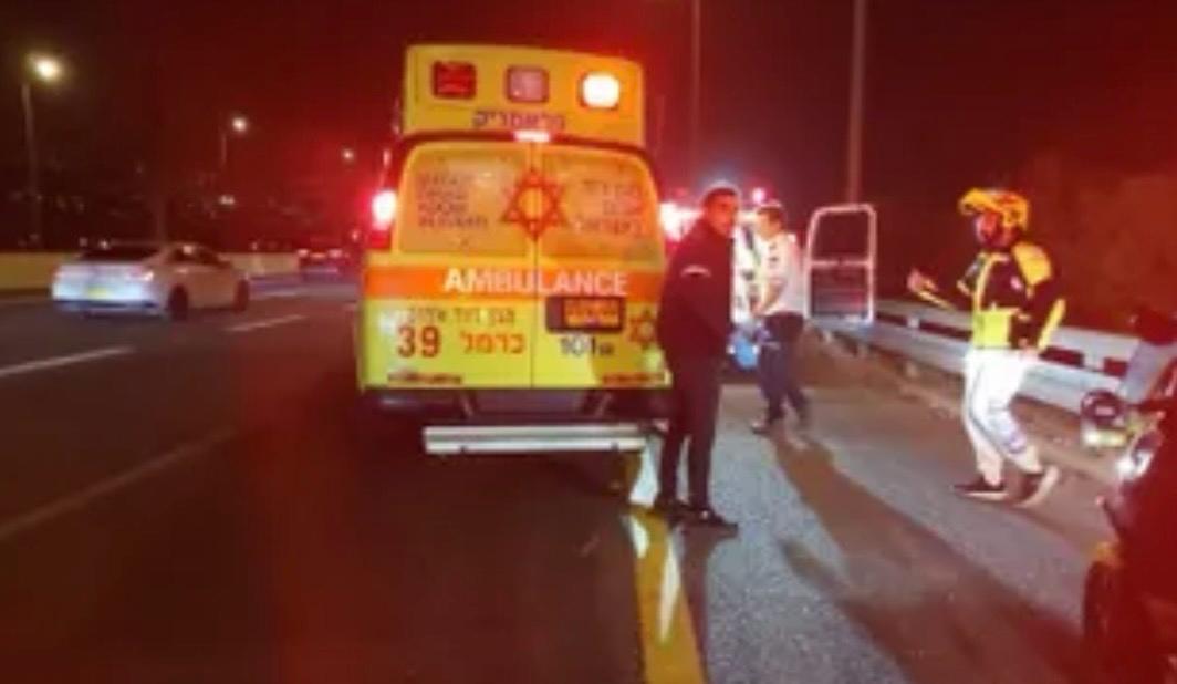 זירת האירוע. צילום: מד"א