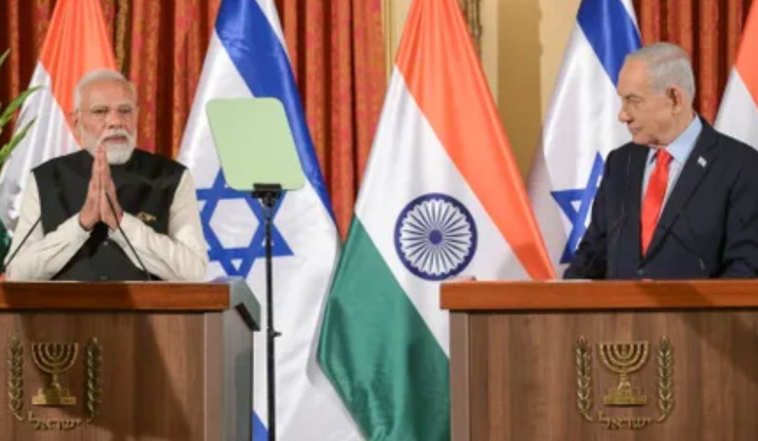 בנימין נתניהו וראש ממשלת הודו, נרנדרה מודי. צילום: לע"מ\מעיין טואף