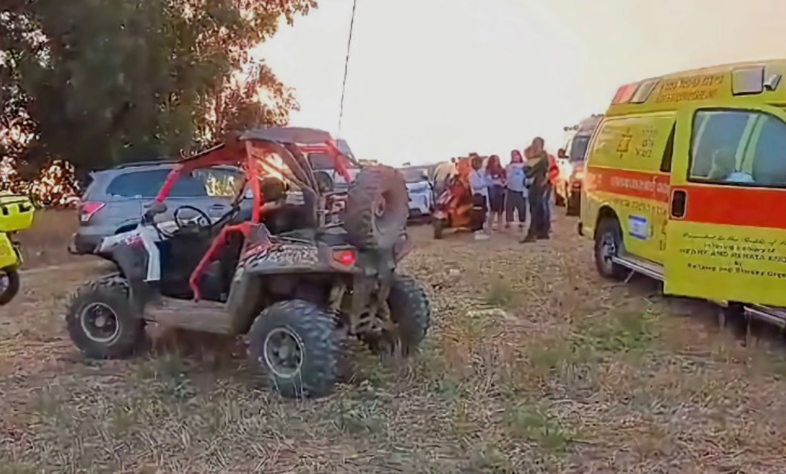 תאונת טרקטורון. צילום: ארכיון מד"א