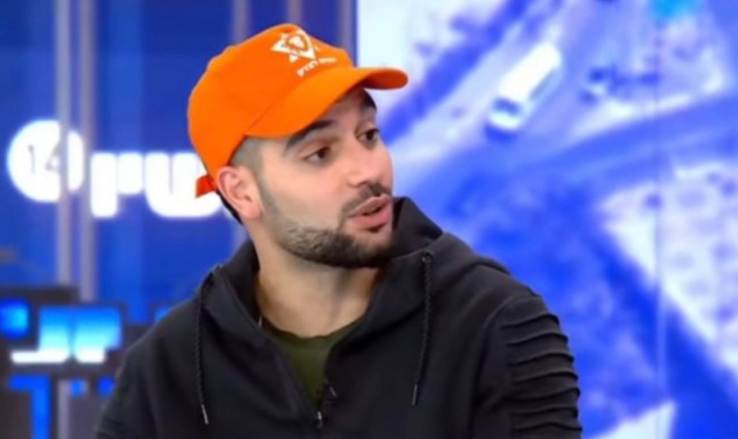 פעיל הימין מרדכי דוד. צילום: מסך ערוץ 14