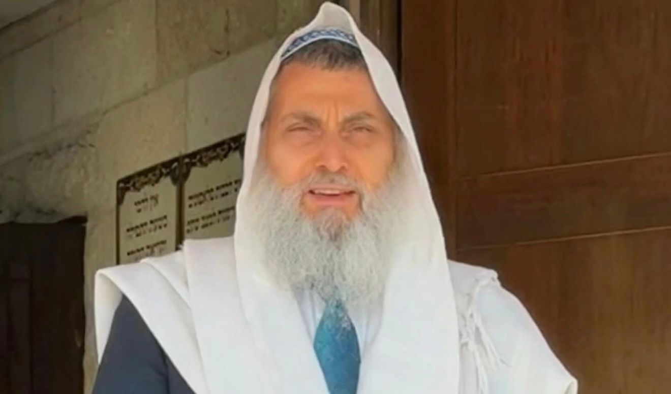 הרב ניר בן ארצי. צילום: מסך רשתות חברתיות
