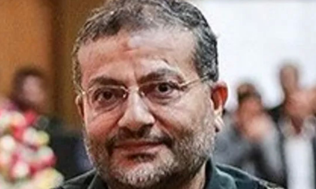 מפקד הבסיג׳ אתע'לאם רצ'א סלימאני חוסל. צילום: מסך רשתות ערביות