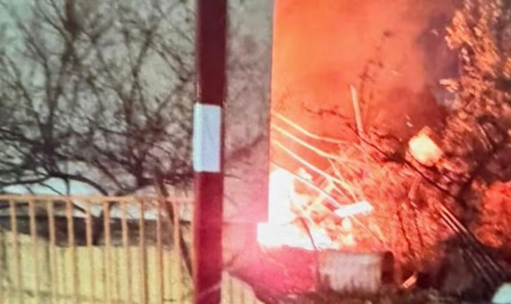 הפגיעה בדימונה. צילום: מד"א