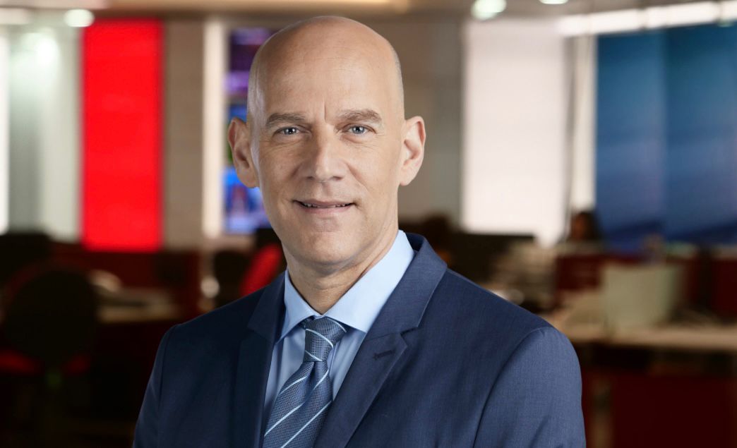 העיתונאי גיא פלג. צילום: "חדשות12"