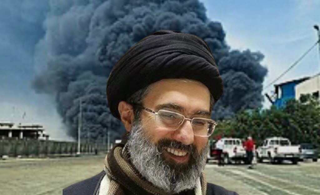 מוג’תבא חמינאי מונה למנהיג העליון החדש של איראן. צילום: מסך רשתות ערביות