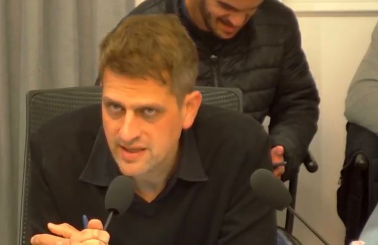 "מאחל הצלחה רבה ליוליה קפלן". יו"ר האופוזיציה ברחובות, יניב מרקוביץ'. צילום: מסך רשתות חברתיות\לפי סעיף 27 א'